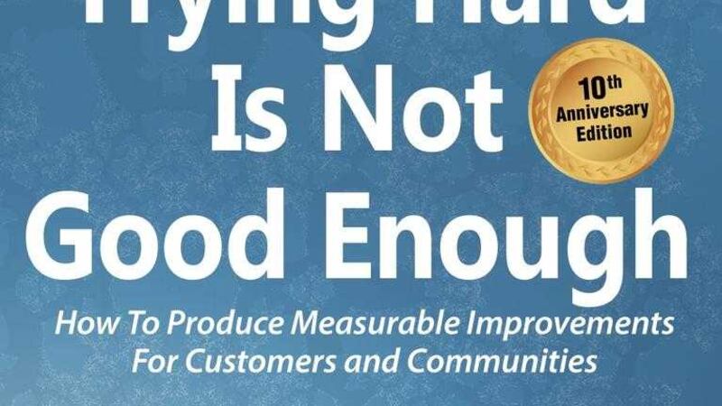 Cover of Mark Friedman&#39;s book &#39;Trying Hard Is Not Good Enough&#39; 