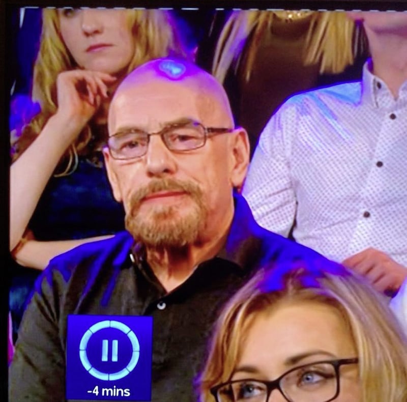 Phil McMahon, who passed away on Sunday pictured in the audience of RTE&#39;s Late Late show,  