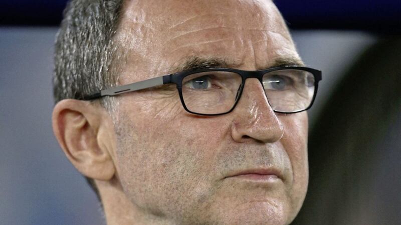 Republic of Ireland manager Martin O&#39;Neill still optimistic of going top of Group D by beating Serbia tonight 