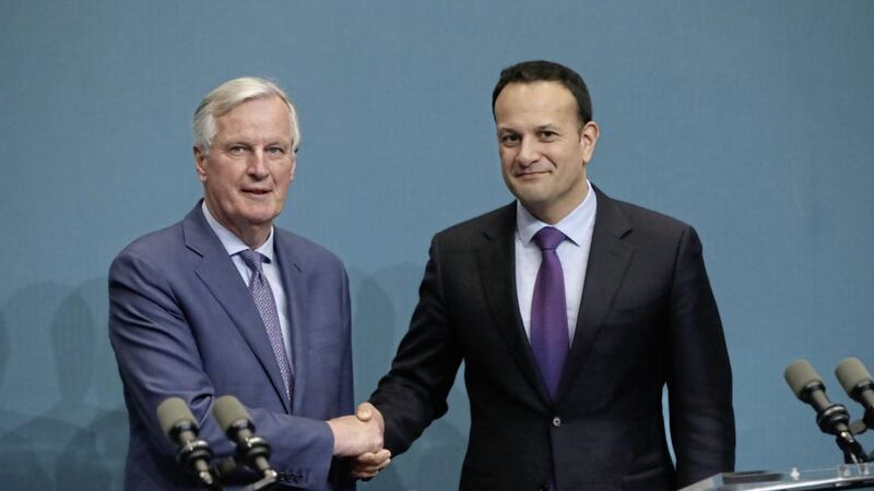 Taoiseach Leo Varadkar appears to find inspiration in figures such as Michel Barnier. Picture by Niall Carson/PA Wire 