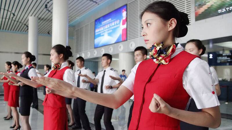 Cabin crew learn self-defence, how to recognise and anticipate problems with passengers, and techniques to de-escalate tension 