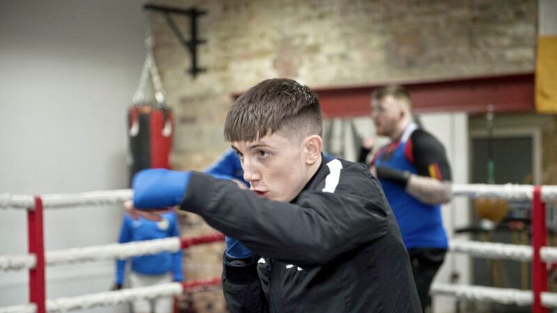 Conor Quinn wants to become Ireland&#39;s number one flyweight next year, and has a chance to impress head coach Zaur Antia in Romania this week. Picture by Mark Marlow 