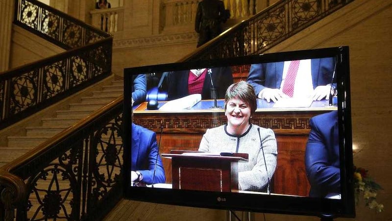 Arlene Foster, appointed on Monday as Northern Ireland&#39;s first minister 