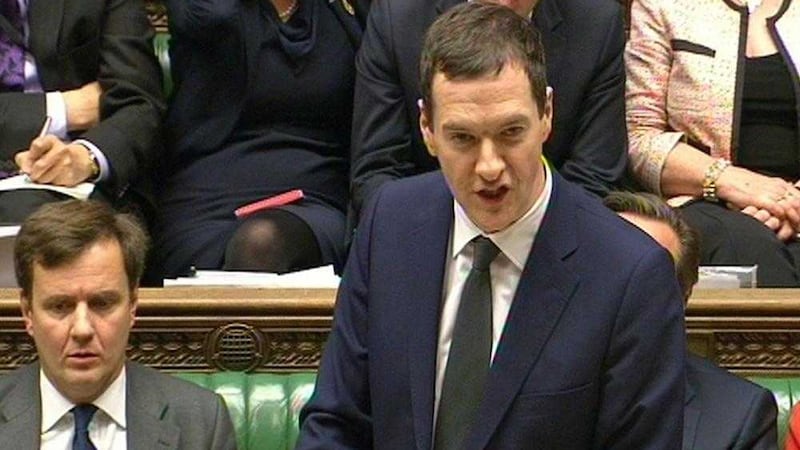 ChancellorGeorge Osborne delivers his Autumn Statement at Westminster. Picture by PA Wire 