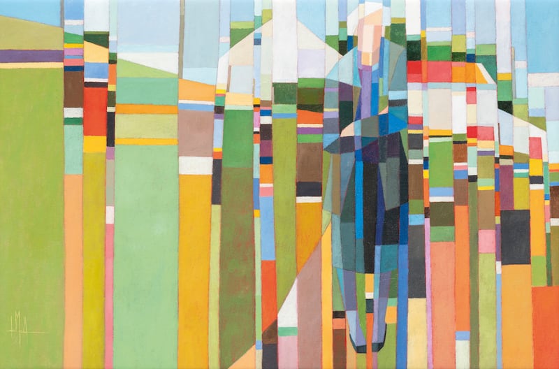 Banbridge artist Kevin McAleenan marks 25 years as a professional painter with ‘Equal’, a retrospective exhibition that also coincides with The Market Place Theatre and Arts Centre, Armagh’s 25th-anniversary celebrations.