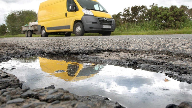 There are 110,234 carriageway surface defects, which includes potholes, cracking and depressions, across Northern Ireland&#39;s roads 