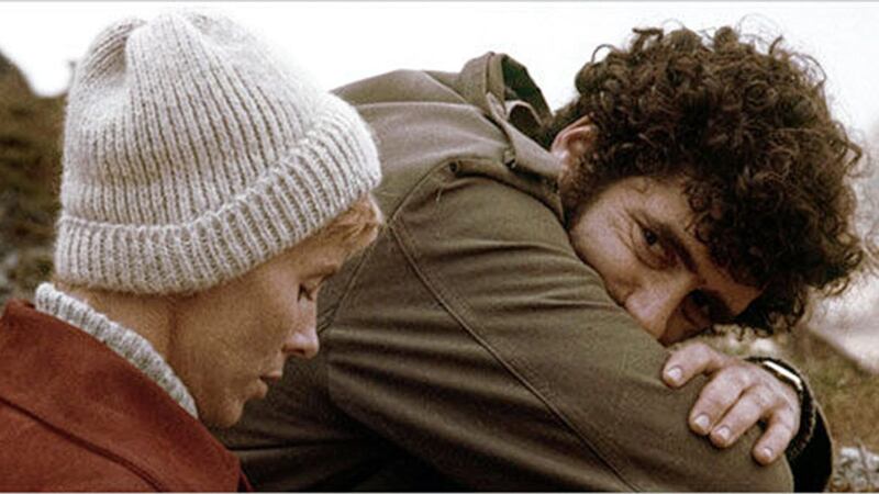 Bibi Andersson and Elliott Gould in The Touch 