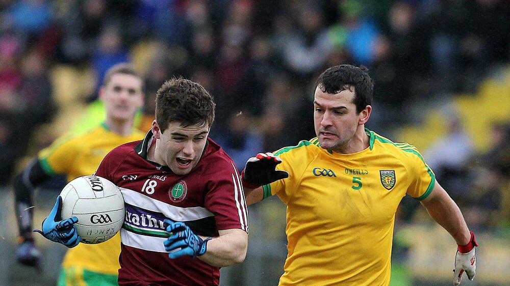 Donegal's Frank McGlynn could have had a career in soccer had early trials across the water gone well Picture by Philip Walsh