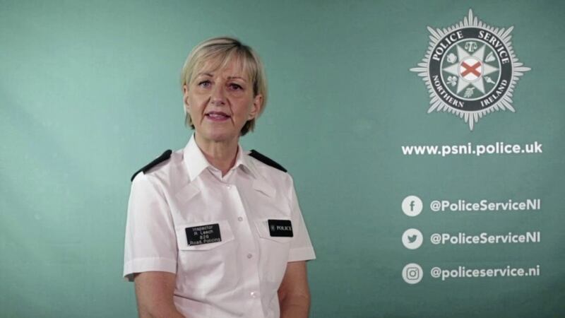 PSNI inspector Rosie Leech said speeding offences remained high despite the fall in traffic 