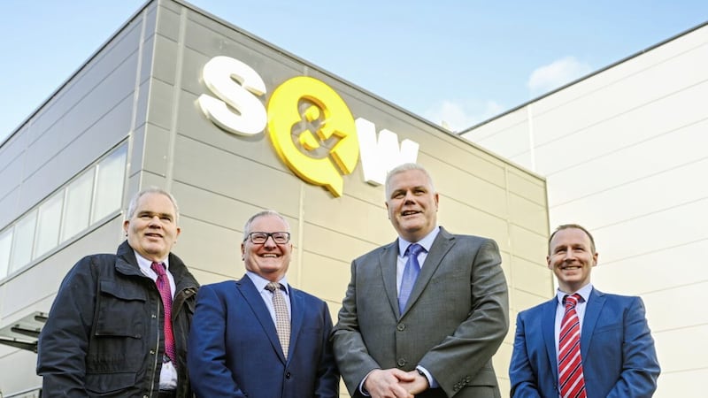S&amp;W principals (from left) Norman Savage (director), Alan Dorman (trading director), Michael Skelton (chief executive) and Anthony McVeigh (chief financial officer) 