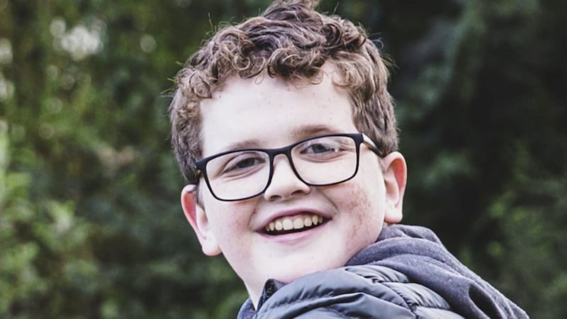 Stan Conroy (13) passed away at his home in Armagh on Wednesday as a result of a brain tumour. Picture: Emer Davidson 