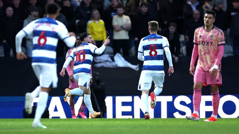 QPR thrashed Leeds 4-0 to seal safety
