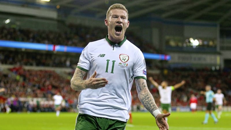Republic of Ireland's James McClean. Picture by Nigel French, Press Association