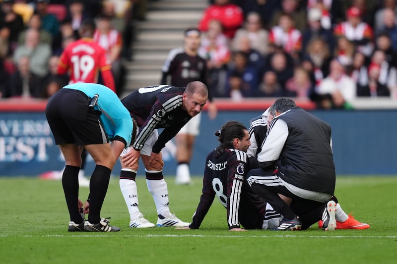 Hamstring issue to sideline Liverpool’s Dominic Szoboszlai for ‘some time’