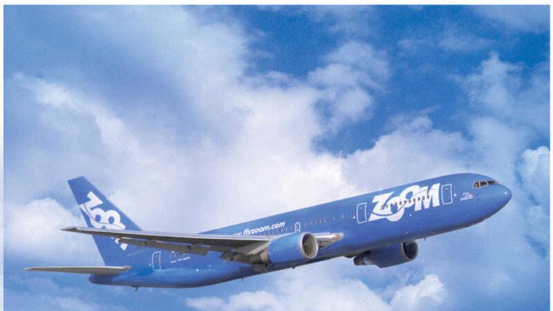 Zoom had been offering three direct routes from Northern Ireland to Canada but collapsed in 2008 
