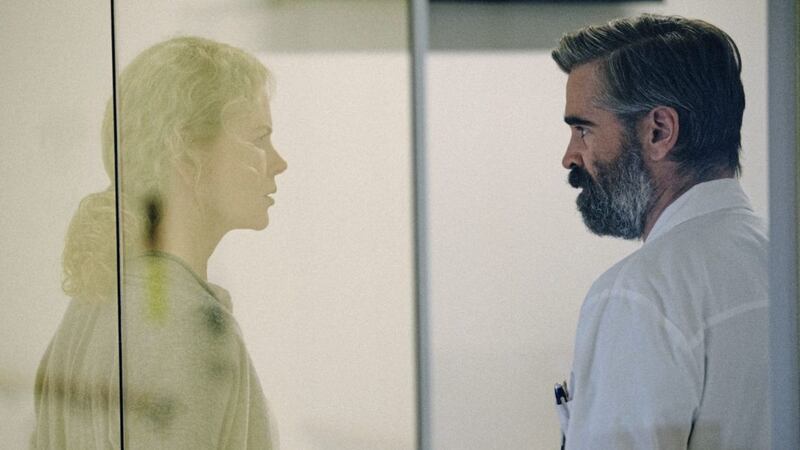 Nicole Kidman and Colin Farrell star in The Killing Of A Sacred Deer 