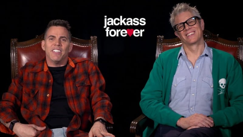 Johnny Knoxville and Steve-O said there was ‘no hate or negativity’ involved in the franchise’s numerous stunts and pranks.
