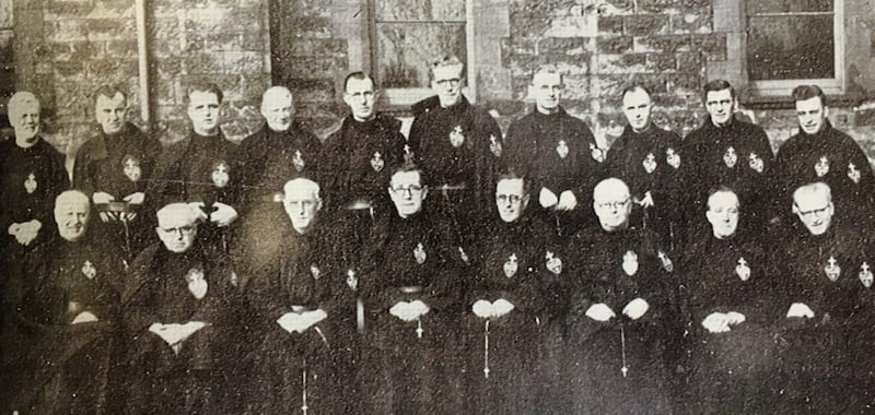 The Holy Cross Community in 1951. Picture from Holy Cross Ardoyne, 1869-2019 