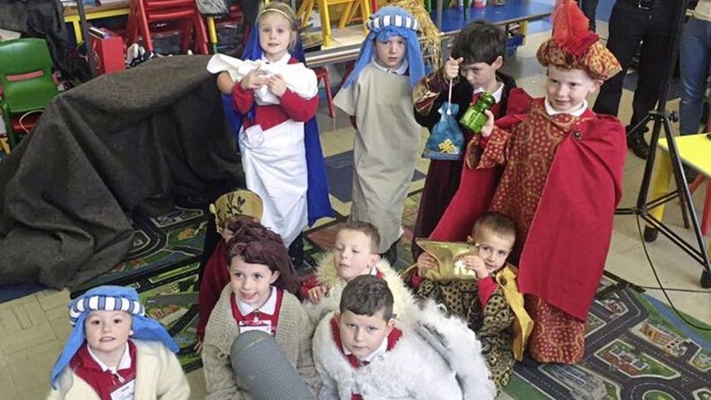 Children from St Joseph&rsquo;s Primary, Strangford, perform on The Nativity for BBC Radio 4 this Christmas Eve 