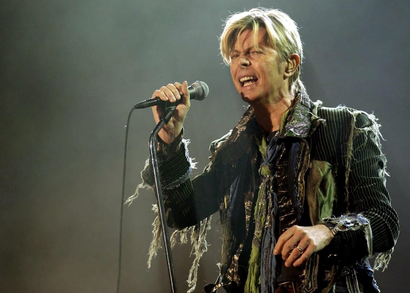 The late David Bowie