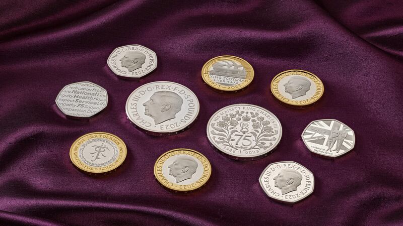 All new Royal Mint coins struck from January 1 2023 will bear the King’s portrait.