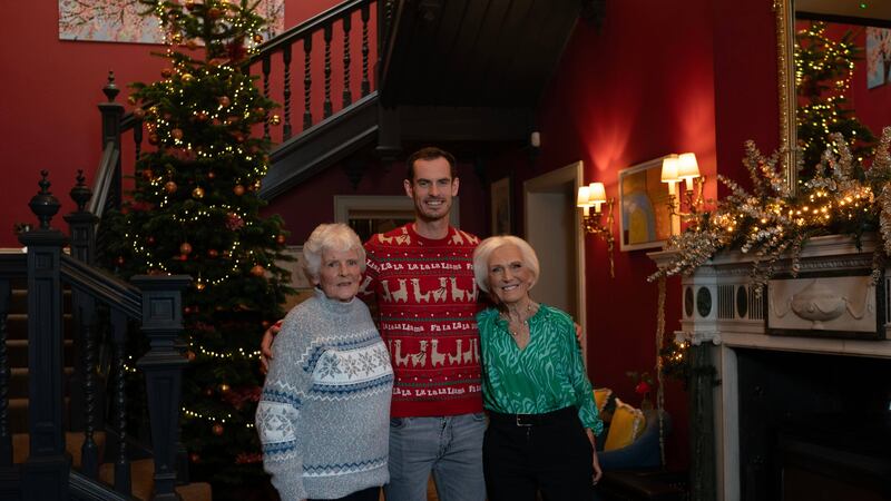 Mary Berry. Sir Andy Murray and his grandmother Shirley (Rumpus Media/Mark Mainz )