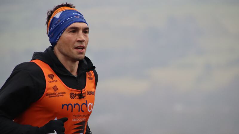 The Leeds director of rugby raised £2.2million in total by running seven marathons in seven days.