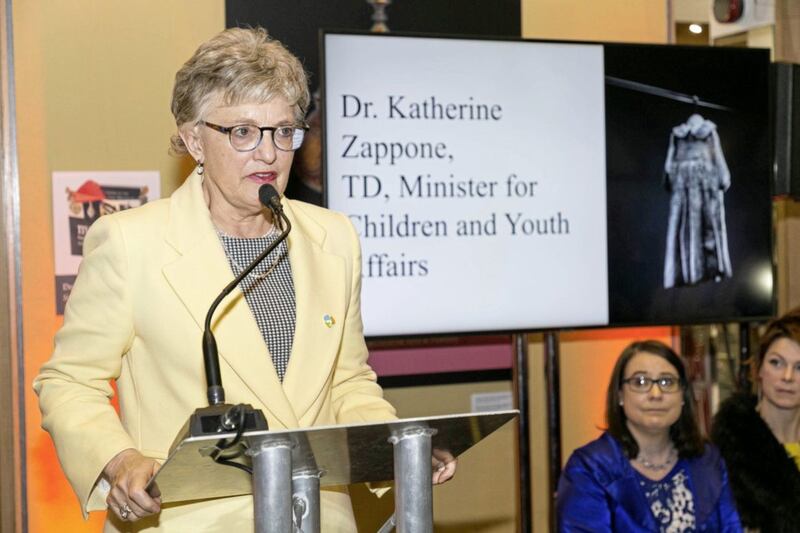 Irish Minister for Children and Youth Affairs, Katherine Zappone. Picture by Paul Sherwood 