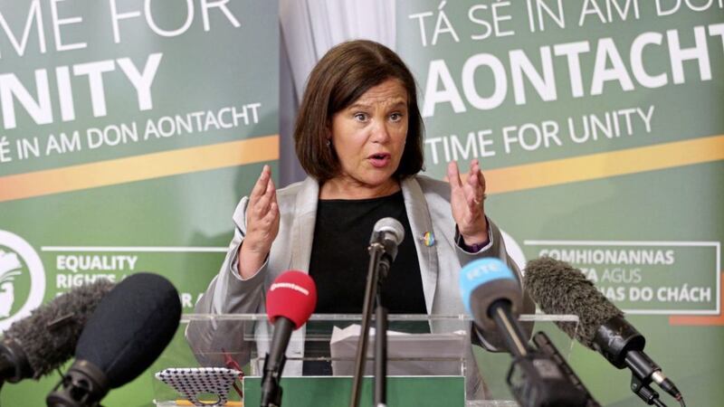 Mary Lou McDonald said Sinn F&eacute;in would share power on the basis of &#39;genuine partnership&#39;. Picture by Mal McCann 