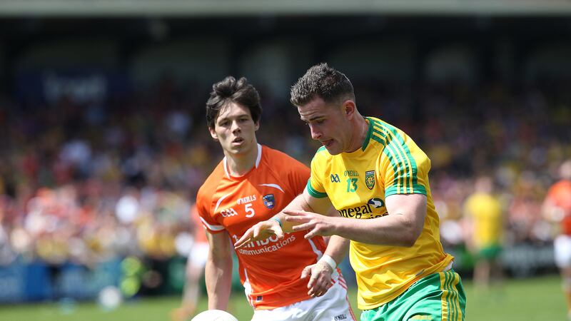 Paddy McBrearty scored an early goal (his second in Championship football) when Donegal beat Armagh in 2015