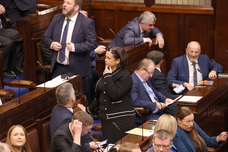 Sinn Fein’s Mary Lou McDonald was also nominated as taoiseach in the Dail by her party colleagues on Wednesday