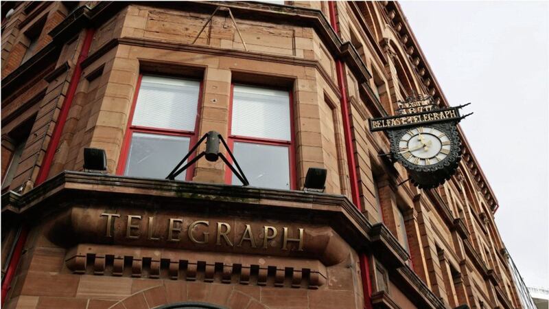 The former Belfast Telegraph building. Photo: Hugh Russell 