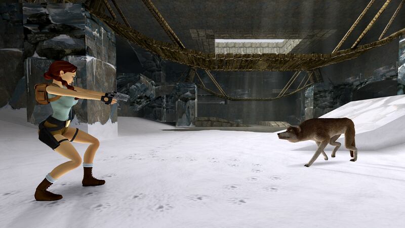 A scene from Tomb Raider Remastered