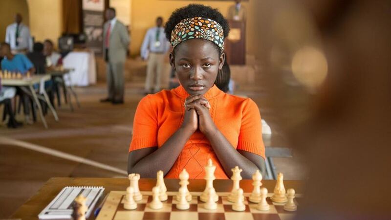 Madina Nalwanga plays Phiona Mutesi, a young girl from Uganda whose world rapidly changes when she is introduced to chess 