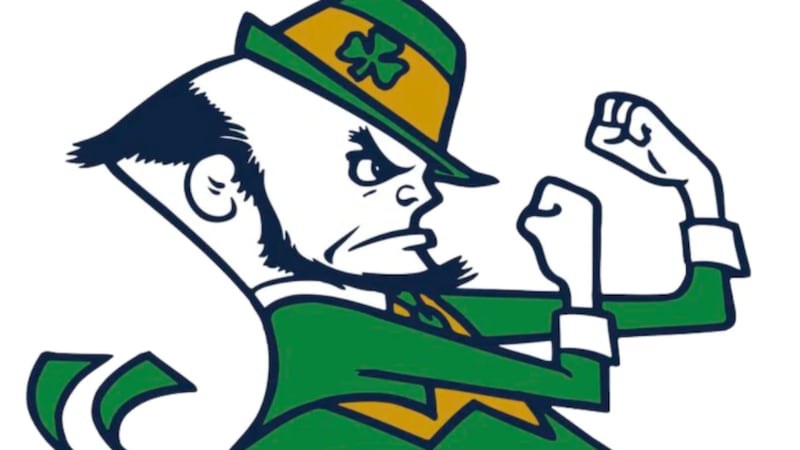 Notre Dame's offending 'Fighting Irish' logo and mascot&nbsp;