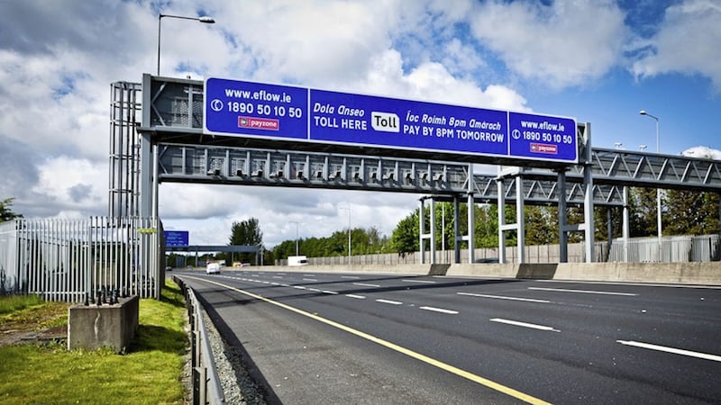Almost 400,000 journeys made by Northern Ireland motorists on Dublin&#39;s barrier-free M50 toll road in the last two years resulted in fines 