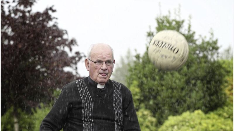 Footballing legend Father Kevin Cullen. Picture by Hugh Russell. 