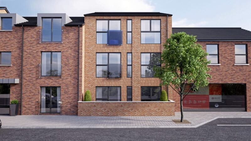 How the new apartments on Beersbridge Road will look 
