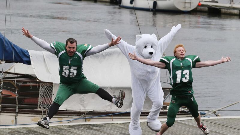&nbsp;The Belfast Trojans American football team took an icy dip to launch the Special Olympics Ulster Polar Plunge fundraiser