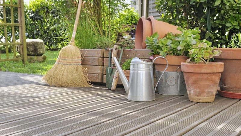 It&#39;s time to clear patio debris, replace tired plants and restore order to your outdoor space 