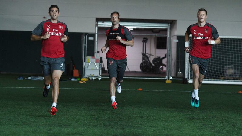 Arsenal are just one of many top sporting clubs across the world to &quot;Cech out&quot; a Newry firm's tracking technology&nbsp;