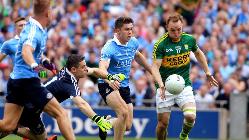Dublin have gone 34 games unbeaten. When were they last defeated and by whom?