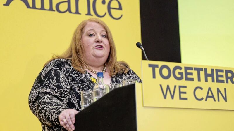 Alliance leader Naomi Long. Picture by Neil Harrison Photography/PA Wire  
