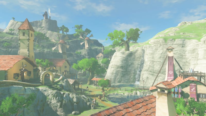 Legend of Zelda: Breath of the Wild on the Nintendo Switch feels like home