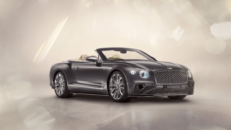 The Mulliner and Boodles Continental GTC is a one-off creation. (Credit: Bentley media)