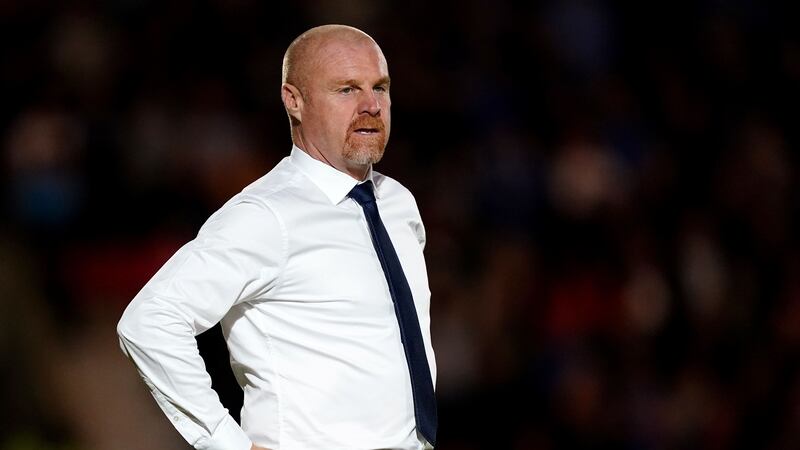 Sean Dyche is preparing his side to face West Ham on Sunday (Mike Egerton/PA)
