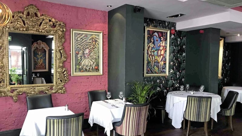 The d&eacute;cor of CoCo, in Belfast&#39;s Linen Hall Street, is exceptional, making it one the most stylishly decked-out restaurants in the city Picture: Hugh Russell 