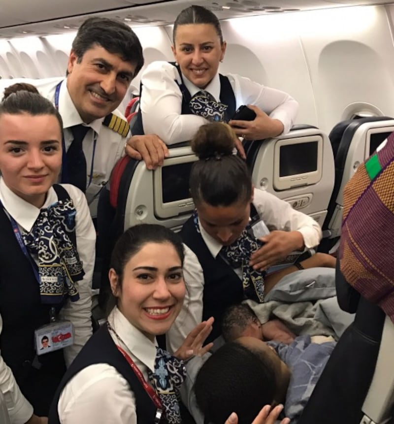 Turkish airlines baby.