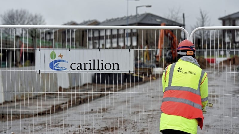Carillion staff in Northern Ireland were told they should still come to work and &quot;those already receiving their pensions will continue to receive payment&quot;. 