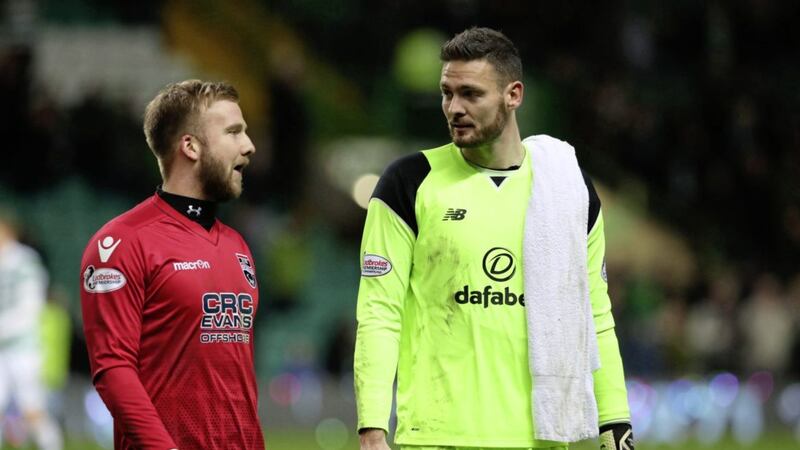 Celtic goalkeeper Craig Gordon hopes to celebrate a title success this weekend 